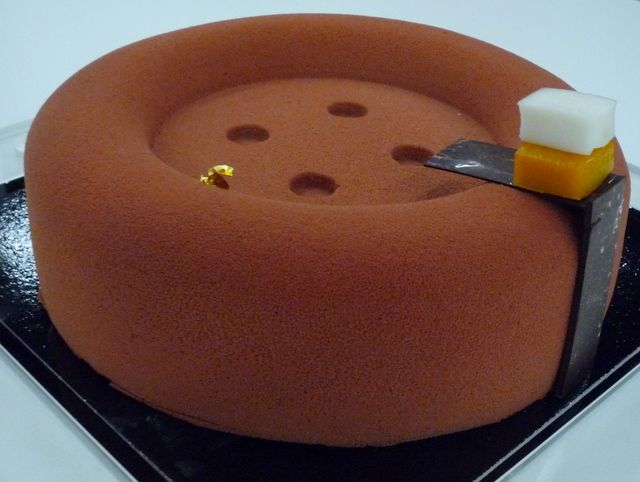 Tarta botón