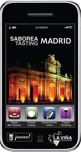Saborea Madrid en i-phone Saborea Madrid en i-phone