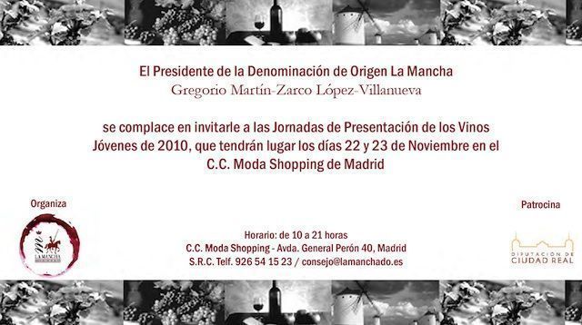 DOLaMancha2010 Presentación Vinos Jovenes DO La Mancha 2010
