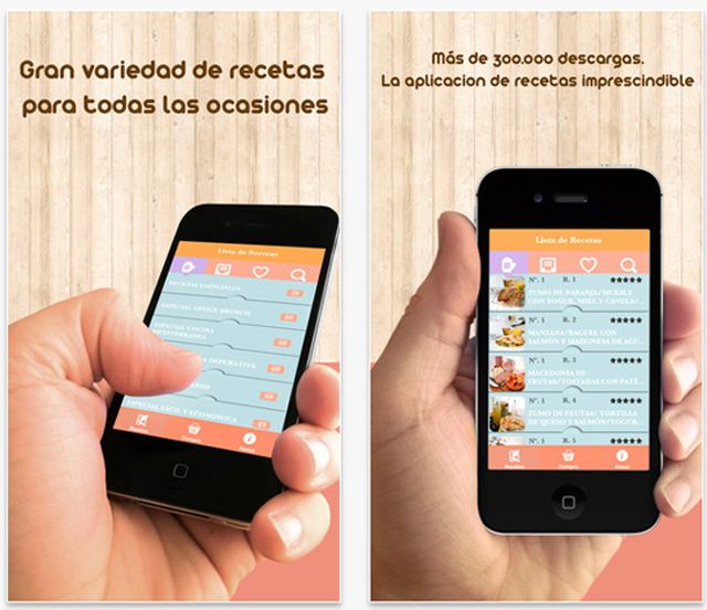 Aplicacion Cocina para Llevar Fuente: itunes.apple.com Aplicacion Cocina para Llevar Fuente: itunes.apple.com