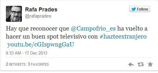 Opiniones de Campofrio en Twitter Opiniones de Campofrio en Twitter
