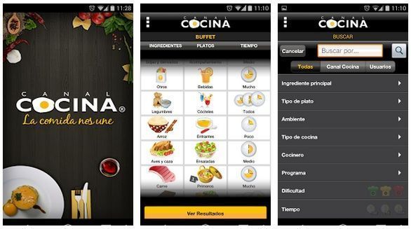 canal cocina app