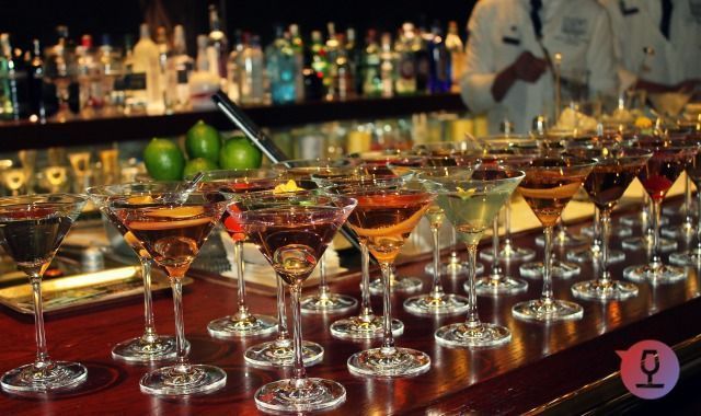 100 dry martinis